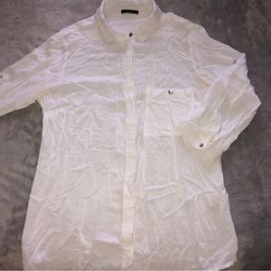 Mohito white Blouse/ short sleeve
